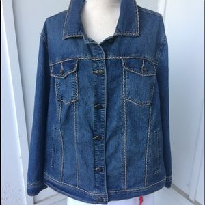 Catherine’s Denim Jacket 1X